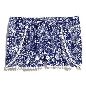 Lilly Pulitzer Navy White Upstream Shorts